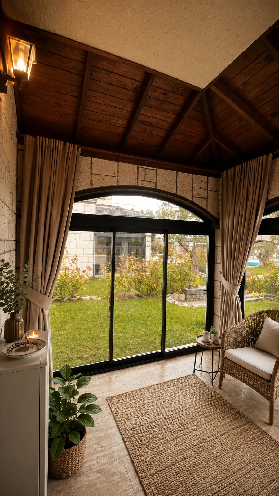 Balkon perde